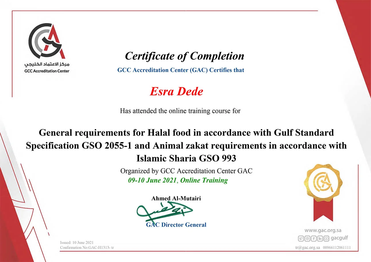 Esra Dede Certificate-GAC2